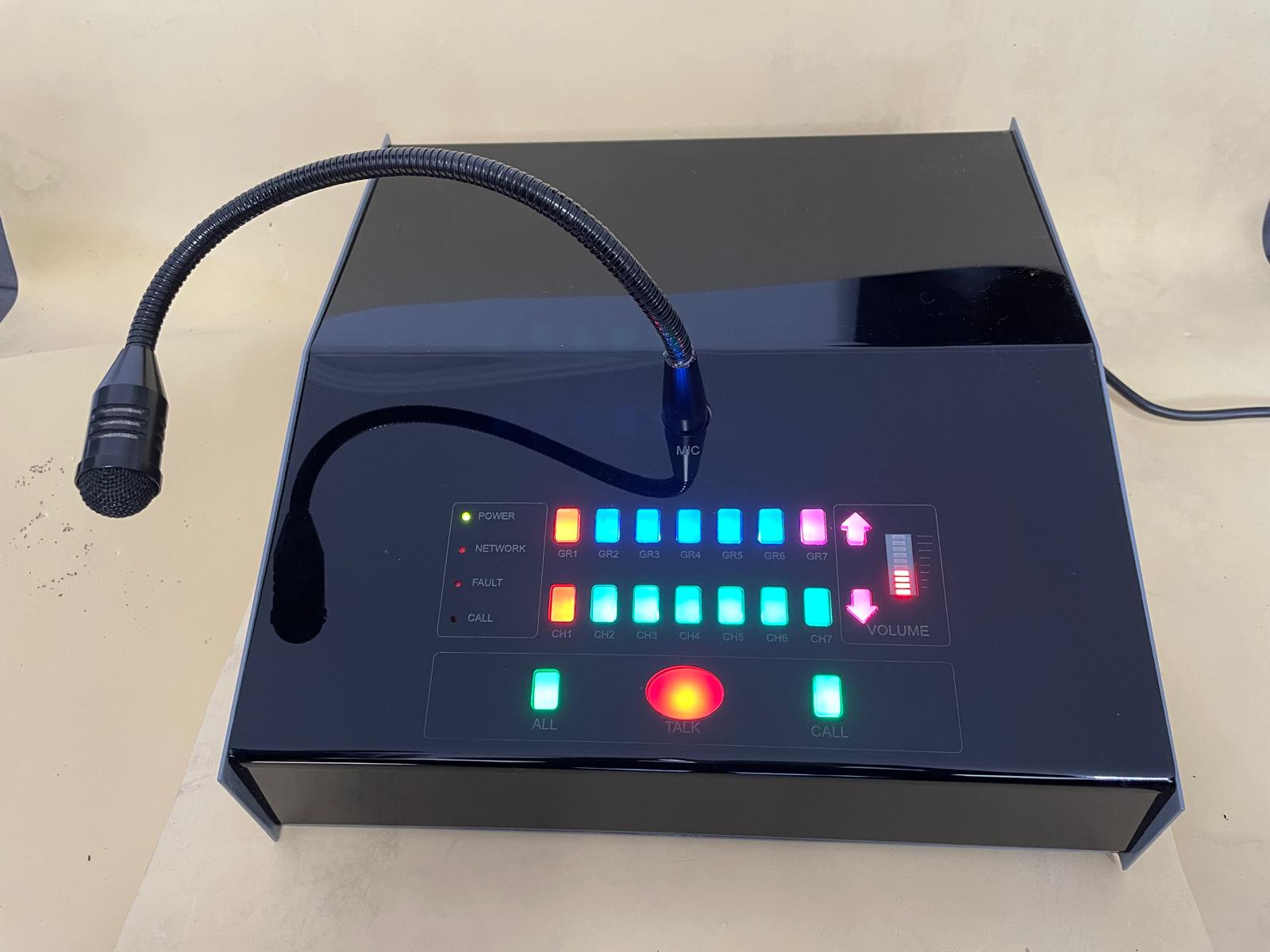 YMC IP Intercom Cihaz Ön Görünümü - IP66 Endüstriyel Panel