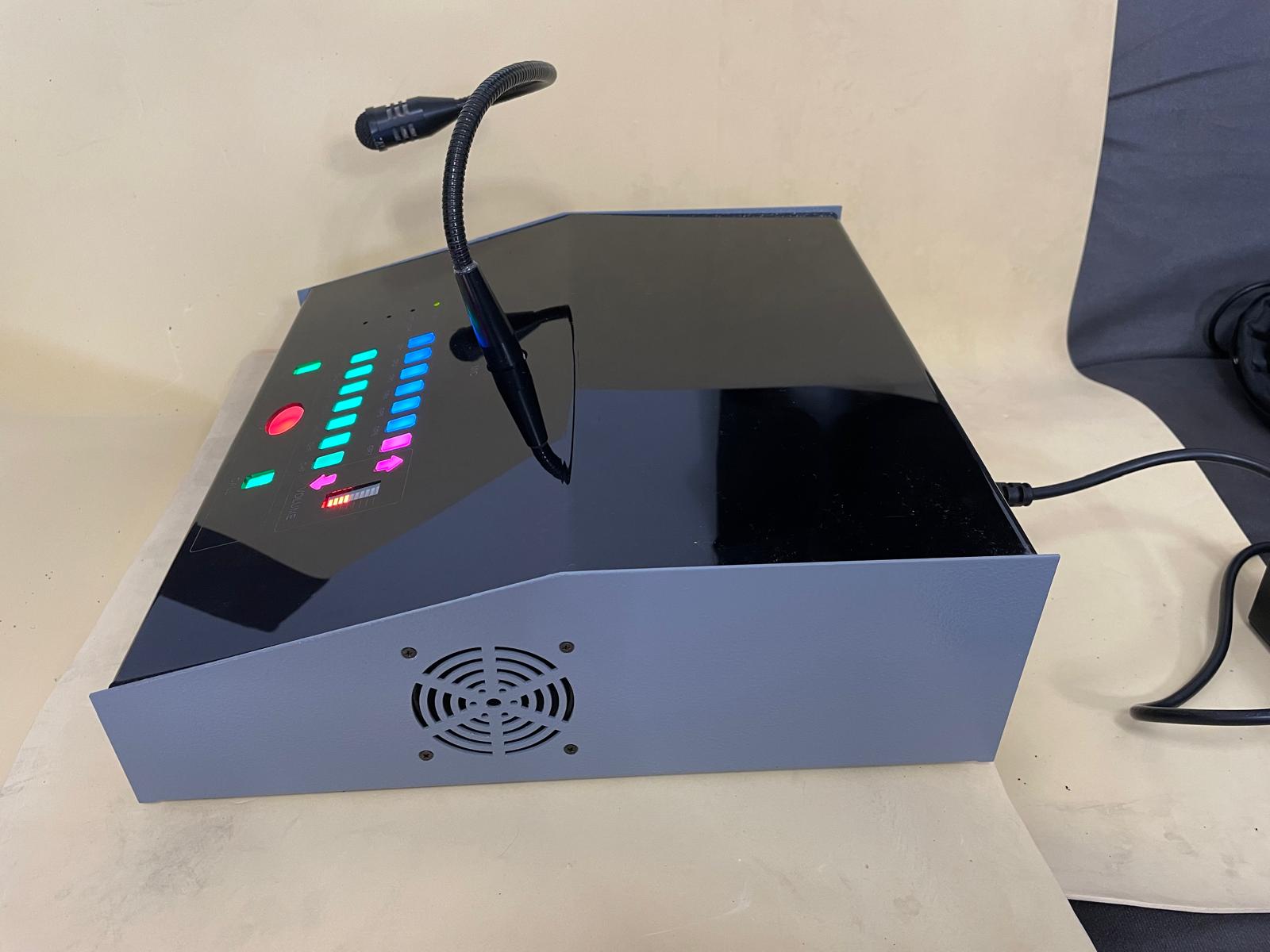 YMC IP Intercom Cihaz Yan Görünümü - Endüstriyel Montaj