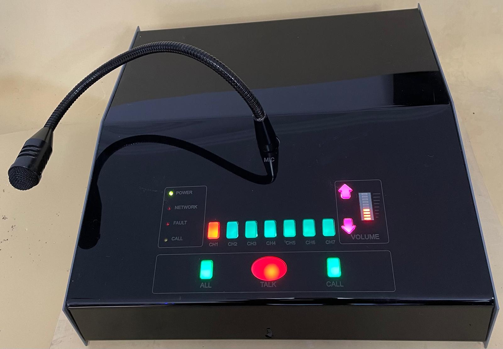 YMC IP Intercom Cihaz Arka Görünümü - PoE ve Ağ Bağlantıları