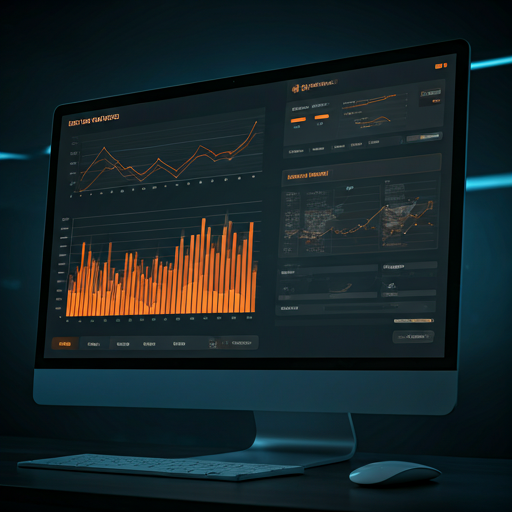 YMC Teklif Yazılımı analitik paneli — satış hunisi ve gelir trendleri