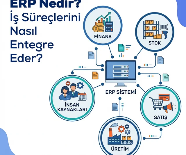 ERP nedir KOBİler için ERP sistemi kapsamlı rehber 2026