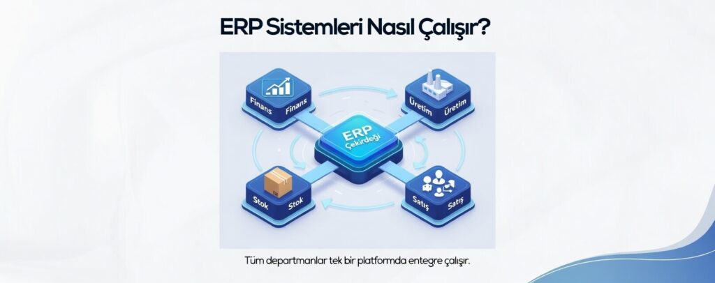 ERP Sistemi Nasıl Çalışır?
