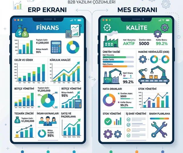 MES ve ERP Nedir