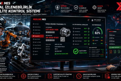 Redline MES Dijital İzlenebilirlik ve Kalite Kontrol Sistemi