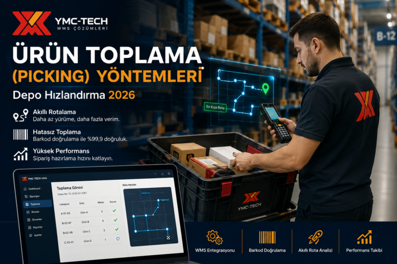 WMS destekli ürün toplama süreçleri