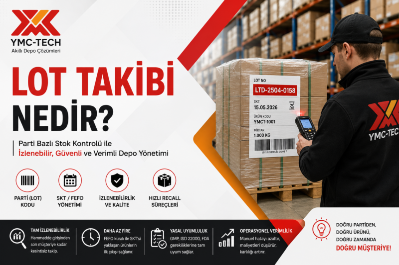 lot takibi nedir parti bazlı stok kontrolü